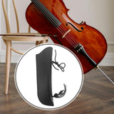Double Bass Bow Quiver Portable PU Leather Waterproof Sturdy Bass Bow Holder Black