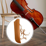 Double Bass Bow Quiver Portable PU Leather Waterproof Sturdy Bass Bow Holder Brown