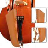 Double Bass Bow Quiver Portable PU Leather Waterproof Sturdy Bass Bow Holder Brown