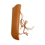 Double Bass Bow Quiver Portable PU Leather Waterproof Sturdy Bass Bow Holder Brown