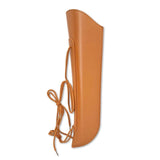 Double Bass Bow Quiver Portable PU Leather Waterproof Sturdy Bass Bow Holder Brown