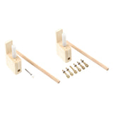 Maxbell Guitar Bridge Pins Repair Set Professional Sturdy Enhances Soundboard Volume Standard