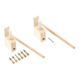 Maxbell Guitar Bridge Pins Repair Set Professional Sturdy Enhances Soundboard Volume Standard