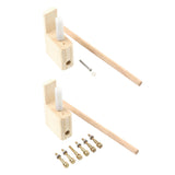 Maxbell Guitar Bridge Pins Repair Set Professional Sturdy Enhances Soundboard Volume Standard