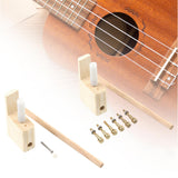 Maxbell Guitar Bridge Pins Repair Set Professional Sturdy Enhances Soundboard Volume Standard