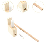 Maxbell Guitar Bridge Pins Repair Set Professional Sturdy Enhances Soundboard Volume Standard