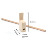 Maxbell Guitar Bridge Pins Repair Set Professional Sturdy Enhances Soundboard Volume Standard