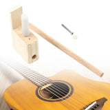 Maxbell Guitar Bridge Pins Repair Set Professional Sturdy Enhances Soundboard Volume Standard