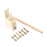 Maxbell Guitar Bridge Pins Repair Set Professional Sturdy Enhances Soundboard Volume Copper bolt type