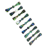 Maxbell 9Pcs Guitar Fingerboard Inlay Dots Bow Decoration Stickers for Ukulele Bass