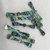 Maxbell 9Pcs Guitar Fingerboard Inlay Dots Bow Decoration Stickers for Ukulele Bass