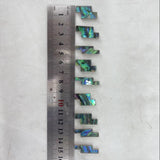 Maxbell 9 Pieces Guitar Fingerboard Inlays Fretboard Position Markers for Banjo Bass