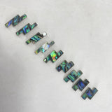 Maxbell 9 Pieces Guitar Fingerboard Inlays Fretboard Position Markers for Banjo Bass