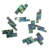 Maxbell 9 Pieces Guitar Fingerboard Inlays Fretboard Position Markers for Banjo Bass