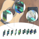 Maxbell 9 Pieces Guitar Fingerboard Inlays Fretboard Position Markers for Banjo Bass