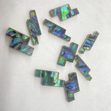 Maxbell 9 Pieces Guitar Fingerboard Inlays Fretboard Position Markers for Banjo Bass