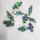 Maxbell 9 Pieces Guitar Fingerboard Inlays Fretboard Position Markers for Banjo Bass