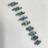 Maxbell 9 Pieces Guitar Fingerboard Inlays Fretboard Position Markers for Banjo Bass