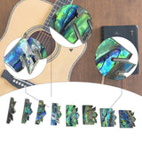 Maxbell 8x Guitar Fingerboard Inlay Dots Decorative Stickers for Bass Banjo Mandolin