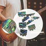 Maxbell 8x Guitar Fingerboard Inlay Dots Decorative Stickers for Bass Banjo Mandolin