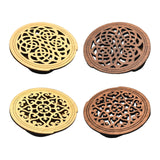 Maxbell Guitar Soundhole Cover Decorative Parts for Acoustic Guitars Block Protector Style A Yellow