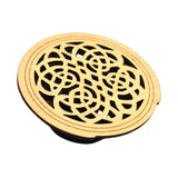 Maxbell Guitar Soundhole Cover Decorative Parts for Acoustic Guitars Block Protector Style A Yellow
