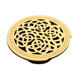 Maxbell Guitar Soundhole Cover Decorative Parts for Acoustic Guitars Block Protector Style A Yellow