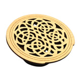 Maxbell Guitar Soundhole Cover Decorative Parts for Acoustic Guitars Block Protector Style A Yellow