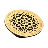 Maxbell Guitar Soundhole Cover Decorative Parts for Acoustic Guitars Block Protector Style B Yellow