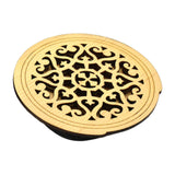 Maxbell Guitar Soundhole Cover Decorative Parts for Acoustic Guitars Block Protector Style B Yellow