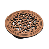 Maxbell Guitar Soundhole Cover Decorative Parts for Acoustic Guitars Block Protector Style B Brown