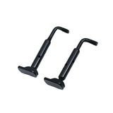 Maxbell 2x 4/4 Violin Chin Rest Clamp Screws Hardware Professional Easy Installation Black