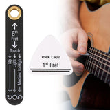 Maxbell Truss Rod Neck Relief Gauge Tool Classical Guitar Measurement Tool Pick Capo