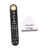 Maxbell Truss Rod Neck Relief Gauge Tool Classical Guitar Measurement Tool Pick Capo