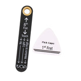 Maxbell Truss Rod Neck Relief Gauge Tool Classical Guitar Measurement Tool Pick Capo