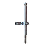 Maxbell Double Bass Drum Pedal Connecting Rod Metal Sturdy Drummers Instrument Parts with Silver Clip