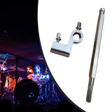 Maxbell Double Bass Drum Pedal Connecting Rod Metal Sturdy Drummers Instrument Parts with Silver Clip