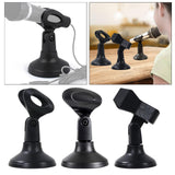 Maxbell Microphone Desk Stand Sturdy with Round Base for Meeting Home Office Singing A