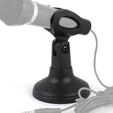 Maxbell Microphone Desk Stand Sturdy with Round Base for Meeting Home Office Singing A