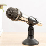 Maxbell Microphone Desk Stand Sturdy with Round Base for Meeting Home Office Singing B