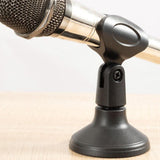 Maxbell Microphone Desk Stand Sturdy with Round Base for Meeting Home Office Singing B