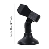 Maxbell Microphone Desk Stand Sturdy with Round Base for Meeting Home Office Singing C
