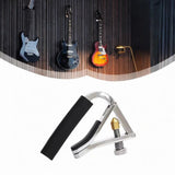Maxbell Guitar Capo Professional Silicone Anti-slip Portable Easy to Use Accessories argent