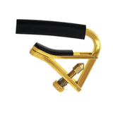 Maxbell Guitar Capo Professional Silicone Anti-slip Portable Easy to Use Accessories gold