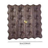 Maxbell Cello Antiskid Mat Wood Practical for Practicing Household Stage Performance Dark Brown