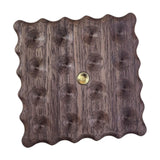 Maxbell Cello Antiskid Mat Wood Practical for Practicing Household Stage Performance Dark Brown