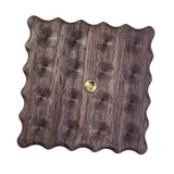 Maxbell Cello Antiskid Mat Wood Practical for Practicing Household Stage Performance Dark Brown