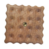 Maxbell Cello Antiskid Mat Wood Practical for Practicing Household Stage Performance Brown