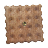 Maxbell Cello Antiskid Mat Wood Practical for Practicing Household Stage Performance Brown