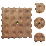 Maxbell Cello Antiskid Mat Wood Practical for Practicing Household Stage Performance Brown